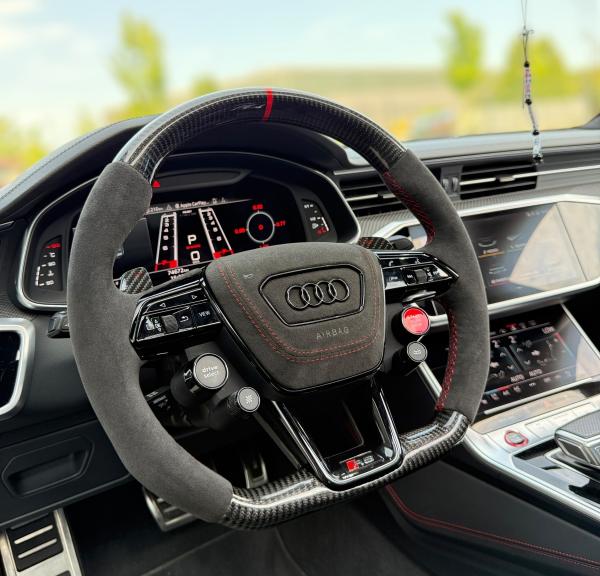 Carbon Lenkrad für Audi A6 S6 RS6 A7 S7 RS7 Q7 SQ7 Q5 SQ5 RS